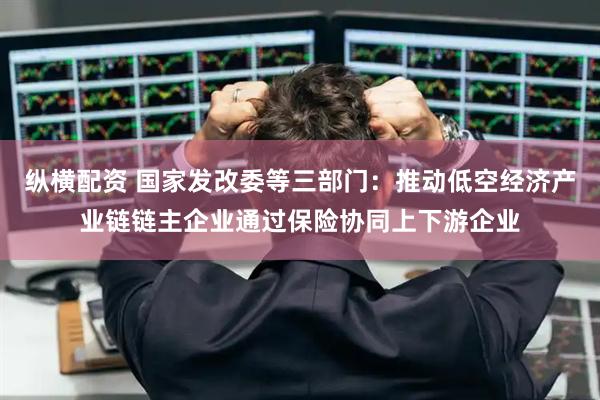纵横配资 国家发改委等三部门：推动低空经济产业链链主企业通过保险协同上下游企业